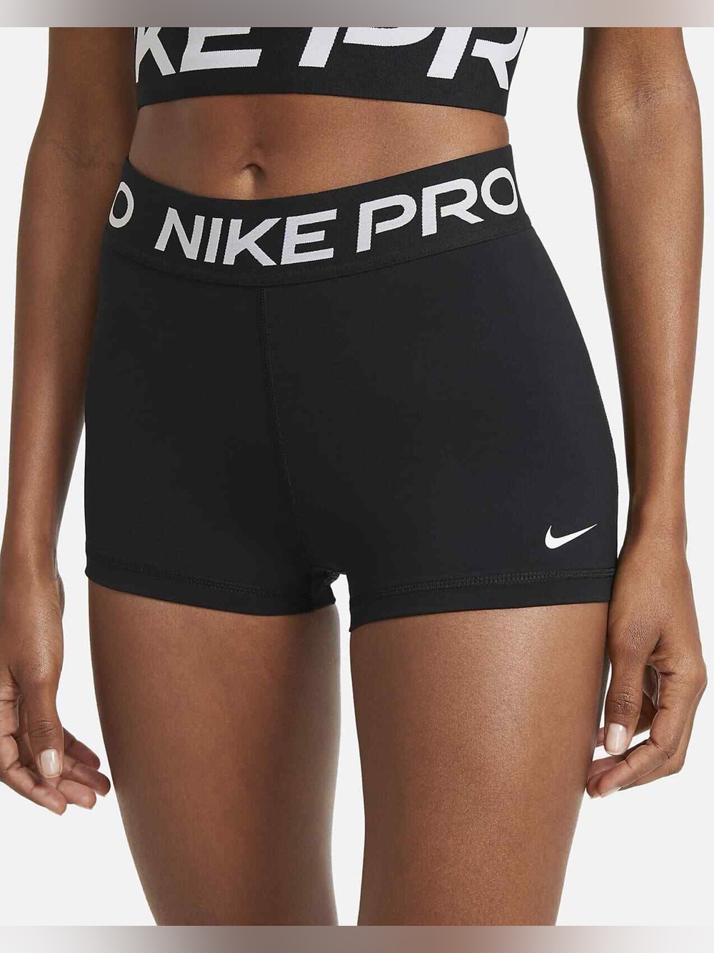 Nike Pro 3” (Volleyball) Shorts Black Size Medium